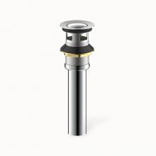 Crosswater London 5Y0M0196AP-SN - Basin Push Drain with Overflow 1-1/2'' SN
