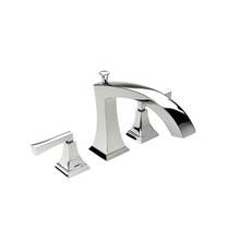 Crosswater London 14-02-T-PC - Leyden Deck Tub Faucet Trim PC