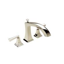 Crosswater London 14-02-T-PN - Leyden Deck Tub Faucet Trim PN