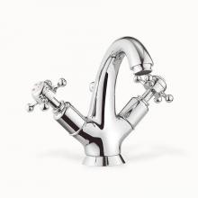 Crosswater London US-BL112DPC - Belgravia Single-hole Basin Faucet with Cross Handles PC
