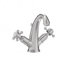 Crosswater London US-BL112DPS - Belgravia Single-hole Basin Faucet with Cross Handles SN