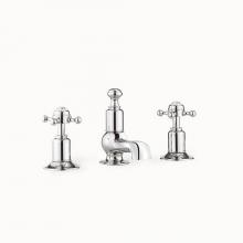 Crosswater London US-BL130DPC - Belgravia Widespread Basin Faucet with Cross Handles PC
