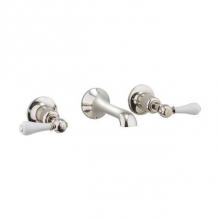 Crosswater London US-BL131WNN_L - Belgravia Lever Wall-Mount Polished Nickel