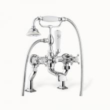 Crosswater London US-BL422175DC - Belgravia Exposed Tub Faucet with Cross Handles (1.75 GPM Handshower) PC