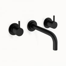 Crosswater London US-PRO130WNMB-2 - MPRO Widespread Wall-mount Basin Faucet V2 Trim MB