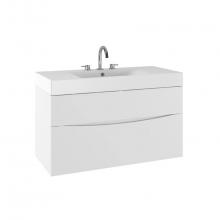 Crosswater London US-PRO39DWG+ - MPRO 39'' Vanity White Gloss