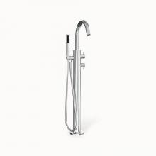 Crosswater London US-PRO418TFC - MPRO Floor-mount Thermo Tub Filler PC