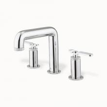 Crosswater London US-UN135DPC_LV - Union Widespread Basin Faucet with Lever Handles PC