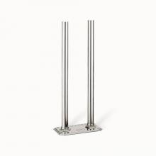 Crosswater London US-WF002PLATEN - Waldorf Floor Pillar Legs and Plate PN