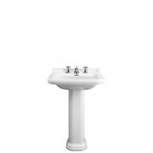 Crosswater London US-WF0613SCW-US-WF0101CW - Waldorf 23-5/8'' Pedestal Basin