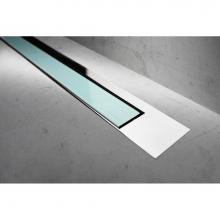 Easy Drain USA MTAFDZ3PGG 800 - Modulo Trim Z3 Glass green TAF-Chrome 31 1/2'' (800mm)