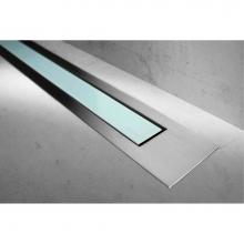 Easy Drain USA MTAFDZ4MGG 900 - Modulo Trim Z4 Glass green TAF-brushed 35 1/4'' (900mm)