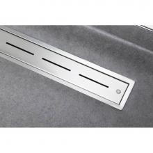 Easy Drain USA EDVIN-M4-900 - Shower drain for Vinyl 35''(90 cm), Rough 2'', complete set