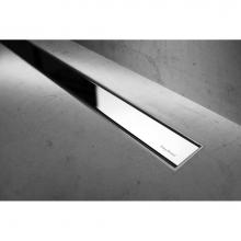Easy Drain USA MTAFHOOG-1000-Z+P - Modulo Trim Zero+Chrome high-TAF  39 3/8'' (1000mm)
