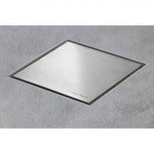 Easy Drain USA AJQ4-10x10-ZM - Aqua Jewel Quattro 2'' 4''x 4'' (10 x 10 cm), TAF Zero+Brushed
