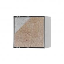 Easy Drain USA BOXT-15x15x14 - ESS T-ROLL 14 6''x 6'' x 5,5'' (150x150mm) Stainless Steel, tileable