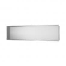 Easy Drain USA BOX-120x30x10 - ESS Box 10 48''x12''(1200x300mm) Stainless Steel with frame brushed stainless