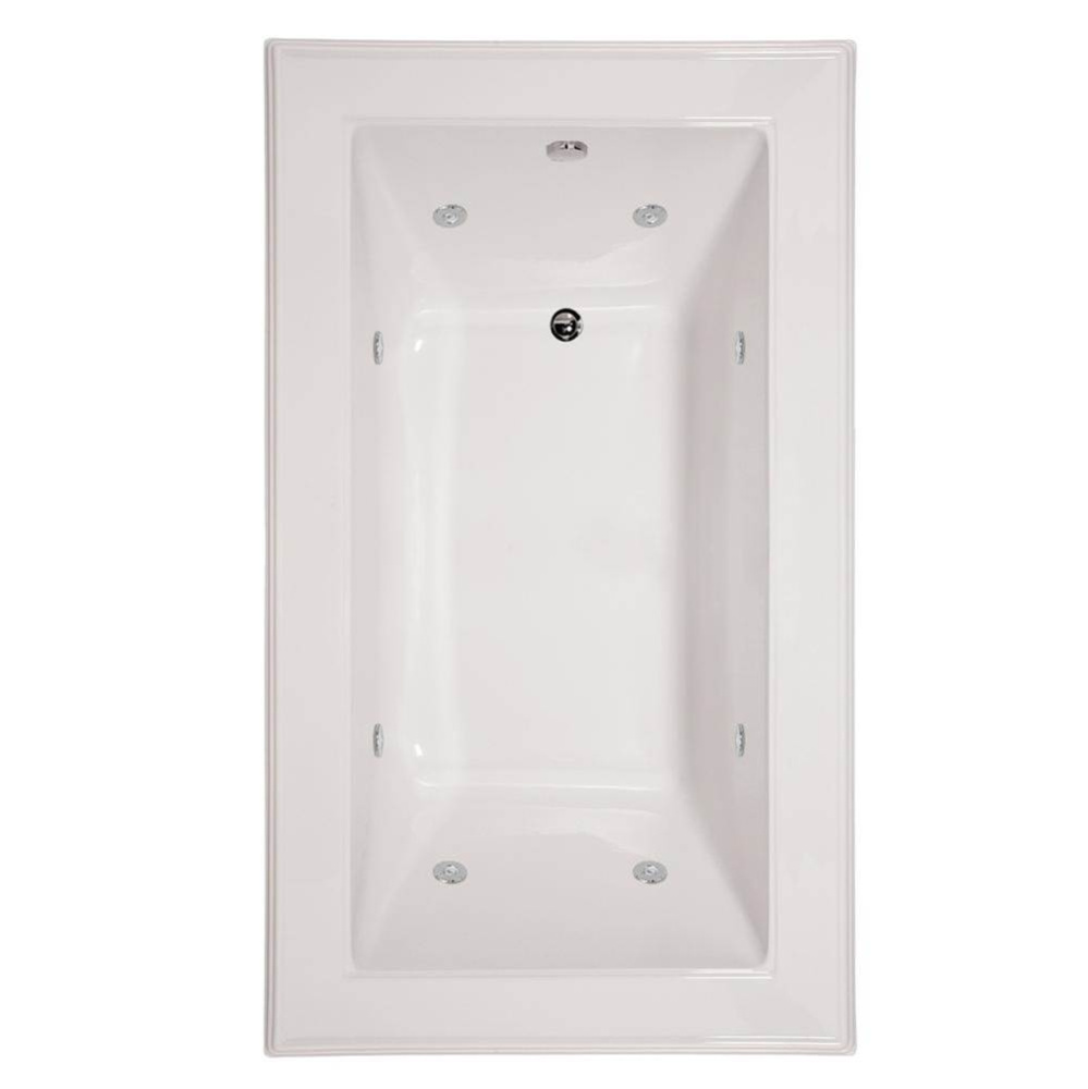 ANGEL 7242 AC END DRAIN W/WHIRLPOOL SYSTEM-WHITE