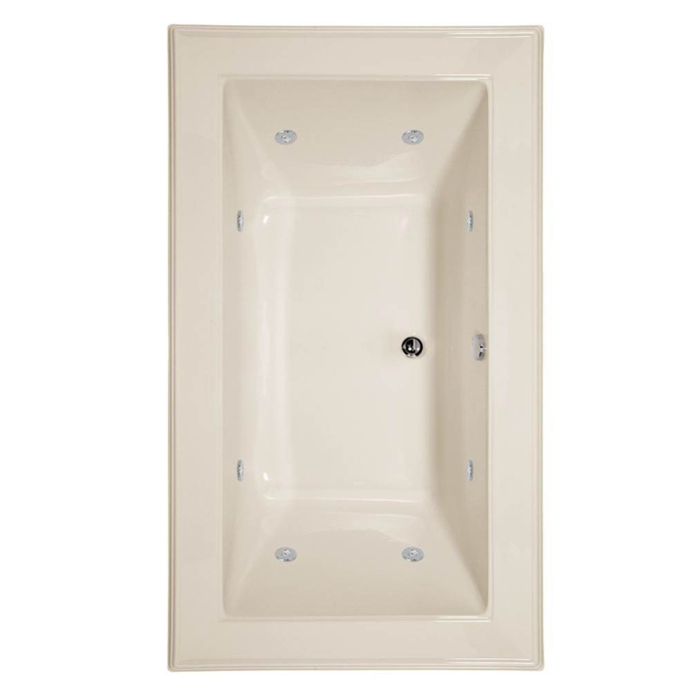 ANGEL 7242 CENTER DRAIN - AC W/WHIRLPOOL SYSTEM-BONE
