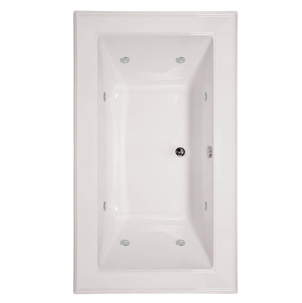 ANGEL 7242 CENTER DRAIN - AC W/WHIRLPOOL SYSTEM-WHITE