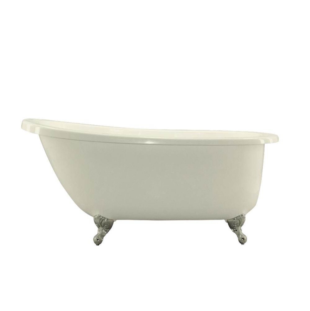 ANNETTE 6536 STON W/ SLOPED DECK, TUB ONLY - ALMOND