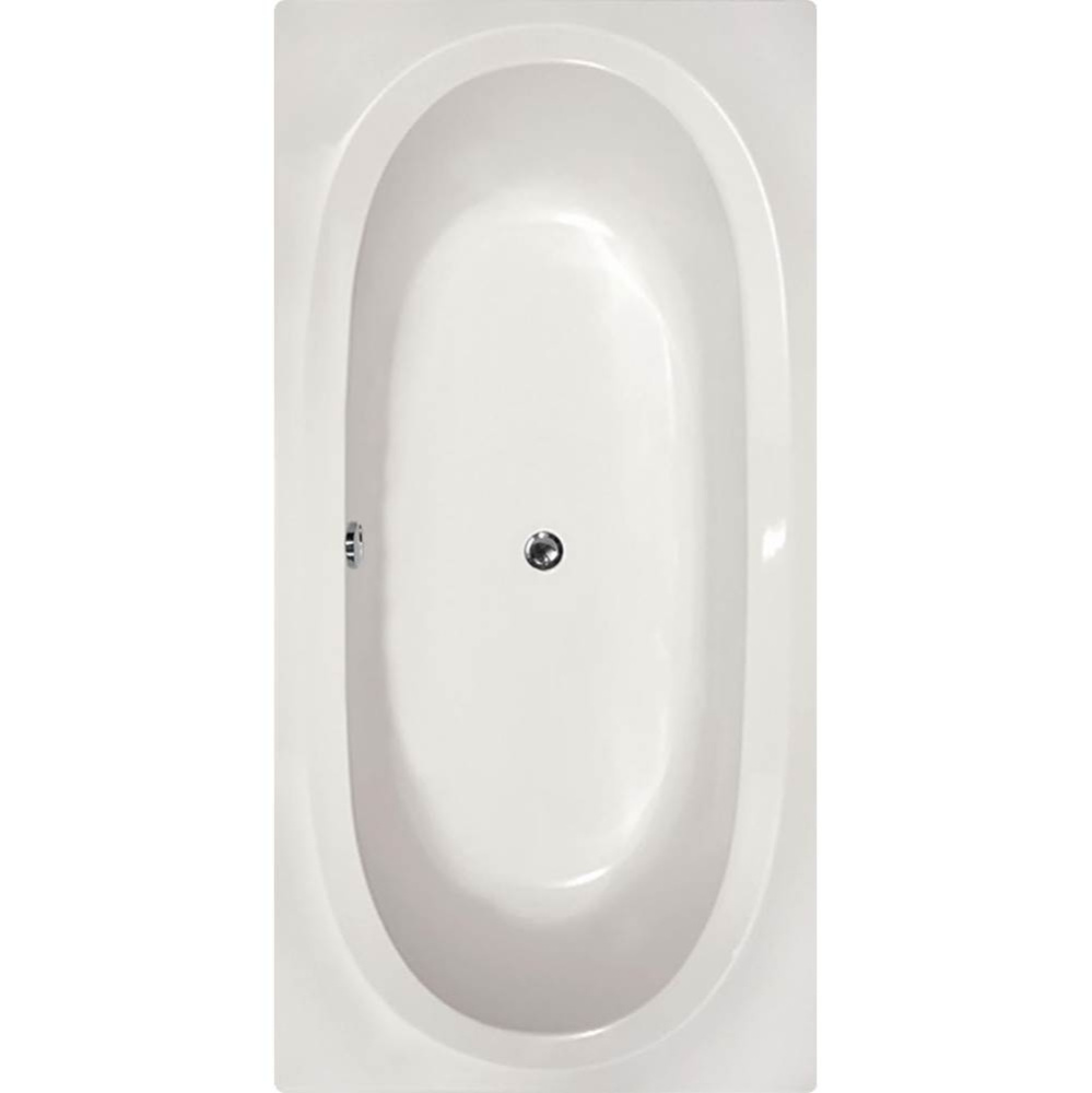 CARIBE 7236 GC TUB ONLY-WHITE