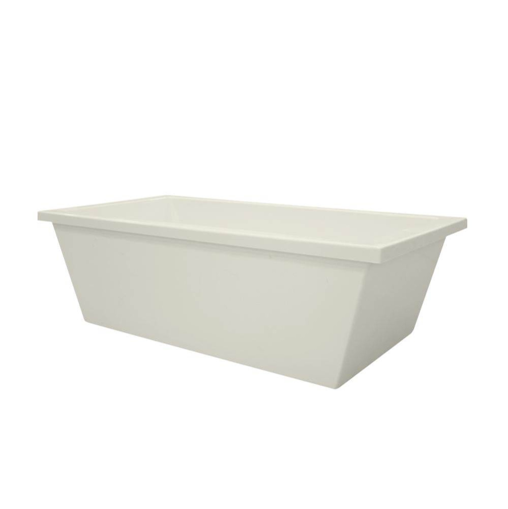 CHEYENNE, FREESTANDING TUB ONLY 66X36 - -BISCUIT