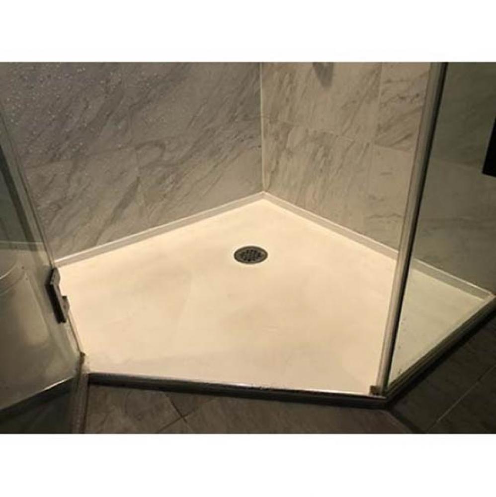 SOLID SURFACE UNIVERSAL PAN - BONE