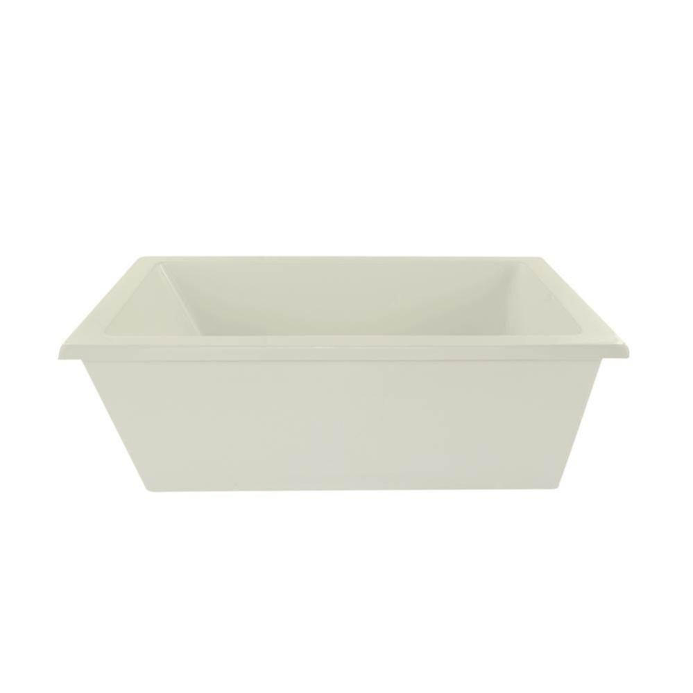 LEXIE, FREESTANDING TUB ONLY 66X36 - -BISCUIT