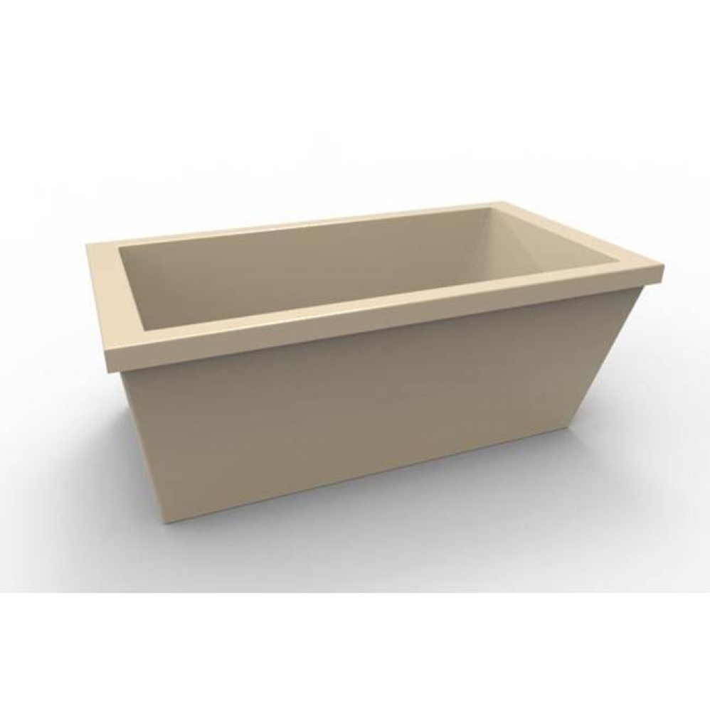 LEXIE, FREESTANDING TUB ONLY 66X36 - -BONE