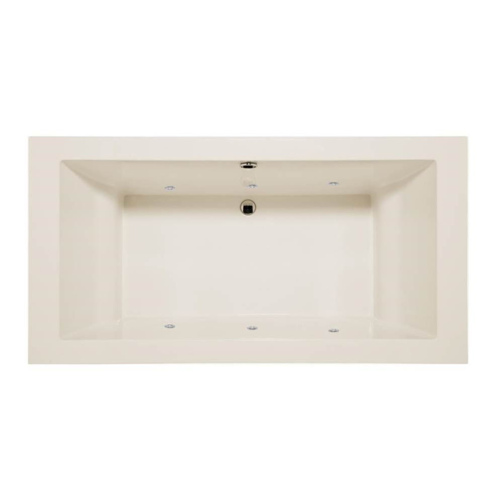 MELLENIE 7036 AC W/WHIRLPOOL SYSTEM- BISCUIT