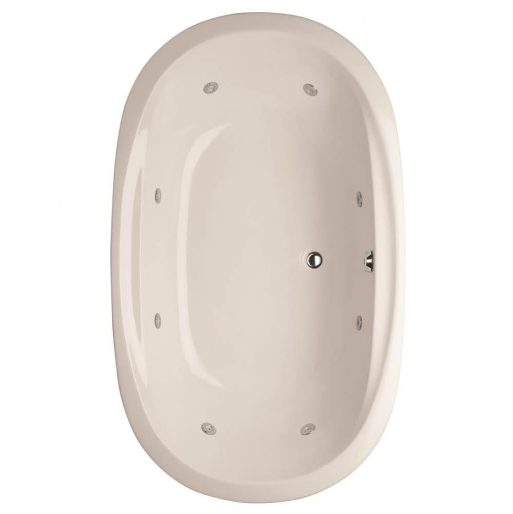 STUDIO DUAL OVAL 7444 AC W/ WHIRLPOOL SYSTEM - WHITE