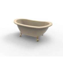 Hydro systems AND7238STO-BIS - ANDREA 7238 STON FREESTANDING TUB ONLY - BISCUIT