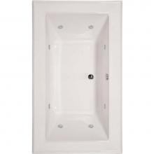 Hydro systems ANG7242ATA-WHI - ANGEL 7242 CENTER DRAIN - AC W/THERMAL AIR SYSTEM-WHITE