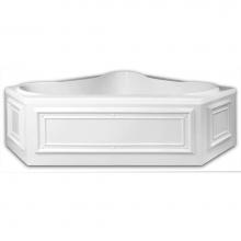 Hydro systems SKI.COR - CORNER SKIRT - ACRLYIC STANDARD COLORS