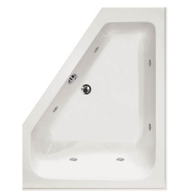 Hydro systems COU6048AWP-WHI-LH - COURTNEY 6048 AC W/WHIRLPOOL SYSTEM-WHITE-LEFT HAND
