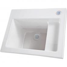 Hydro systems DEL2126ATO-WHI - DELICATE TOUCH 2126 AC - SINK ONLY - WHITE