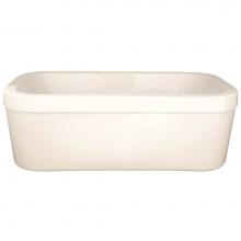 Hydro systems ELI7240ATO-WHI - ELIZABETH, FREESTANDING TUB ONLY 72X40 - -WHITE