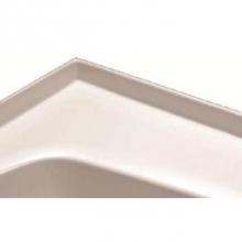 Hydro systems FLA.MO2 - MOLDED TILE FLANGE 2 SIDED