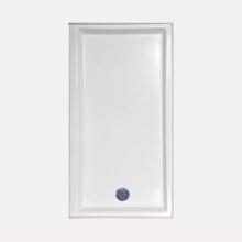 Hydro systems HPA.6032E-WHI-LH - SHOWER PAN AC 6032 END DRAIN - WHITE-LEFT HAND