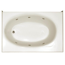 Hydro systems KON6015GWP-BIS-LH - KONA 6042X15 GC W/WHIRLPOOL SYSTEM-BISCUIT-LEFT HAND