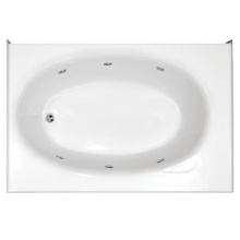 Hydro systems KON6020GWP-ALM-LH - KONA 6042X20 GC W/WHIRLPOOL SYSTEM-ALMOND-LEFT HAND