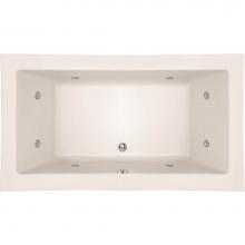 Hydro systems LAC7254AWP-WHI - LACEY 7254 AC W/ WHIRLPOOL SYSTEM-WHITE