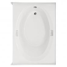 Hydro systems MAR6042ATA-WHI-LH - MARIE 6042 AC W/ THERMAL AIR SYSTEM-WHITE-LEFT HAND