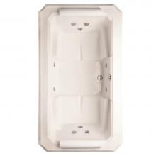 Hydro systems MRS7040WP-BON - MARISSA 7040 AC W/WHIRLPOOL SYSTEM-BONE