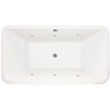 Hydro systems NAS7036ACO-WHI - NATASHA 7036 AC W/COMBO SYSTEM-WHITE