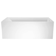 Hydro systems PAC6333HTO-WHI - PACIFIC 6333 METRO TUB ONLY-WHITE