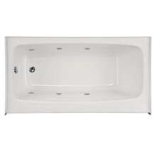 Hydro systems REG6036AWP-WHI-LH - REGAN 6036 AC W/WHIRLPOOL SYSTEM-WHITE-LEFT HAND