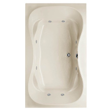 Hydro systems SHG7242AWP-BIS - STUDIO HOURGLASS 7242 AC W/WHIRLPOOL SYSTEM-BISCUIT