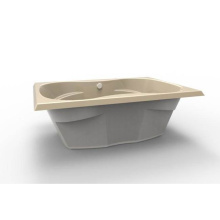 Hydro systems SHG7242AWP-BON - STUDIO HOURGLASS 7242 AC W/WHIRLPOOL SYSTEM-BONE